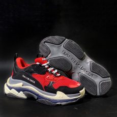 giày balenciaga triple S rep đỏ đen