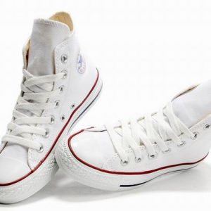 giày converse trắng cổ cao